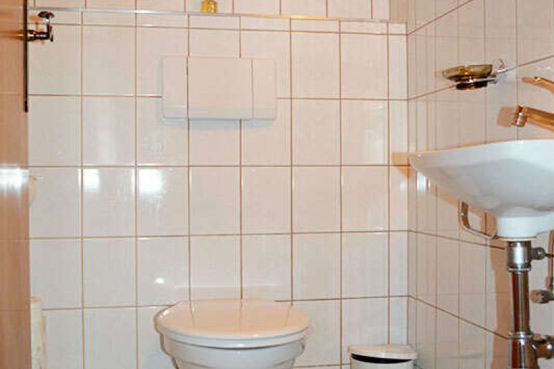 WC im Appartement 1 im Landhaus Tschafein