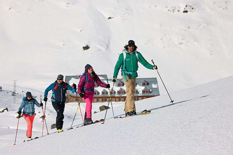 Skitour im Jamtal in Tirol